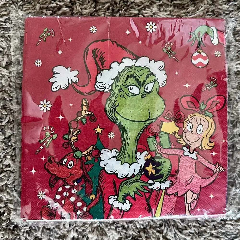 Unmarked grinch paper